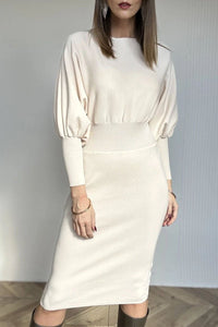 DIANA | Classy Balloon Sleeve Dress
