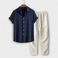 Felix™ | Linen Blend Shirt & Trousers