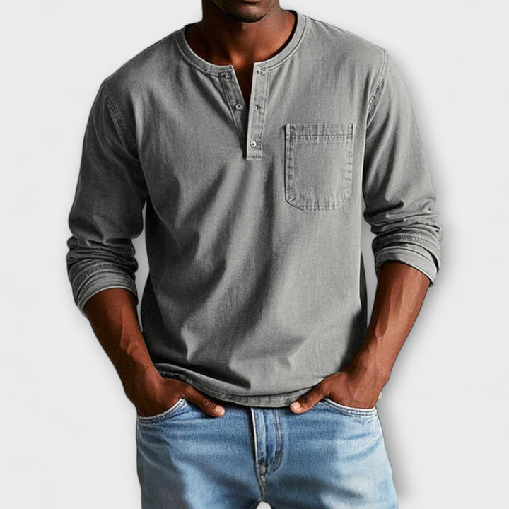 Kalen™ | Vintage Long Sleeve Shirt