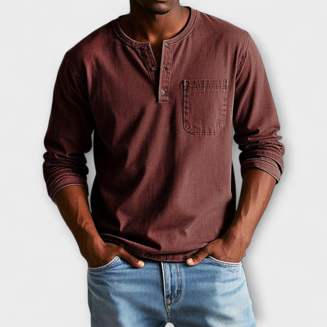 Kalen™ | Vintage Long Sleeve Shirt