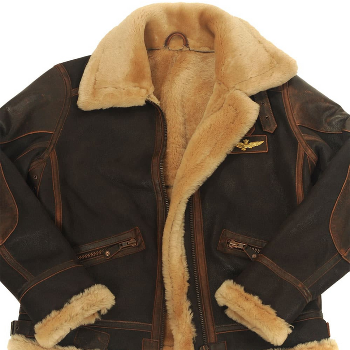 Harrison™ | Classic Shearling Aviator Jacket