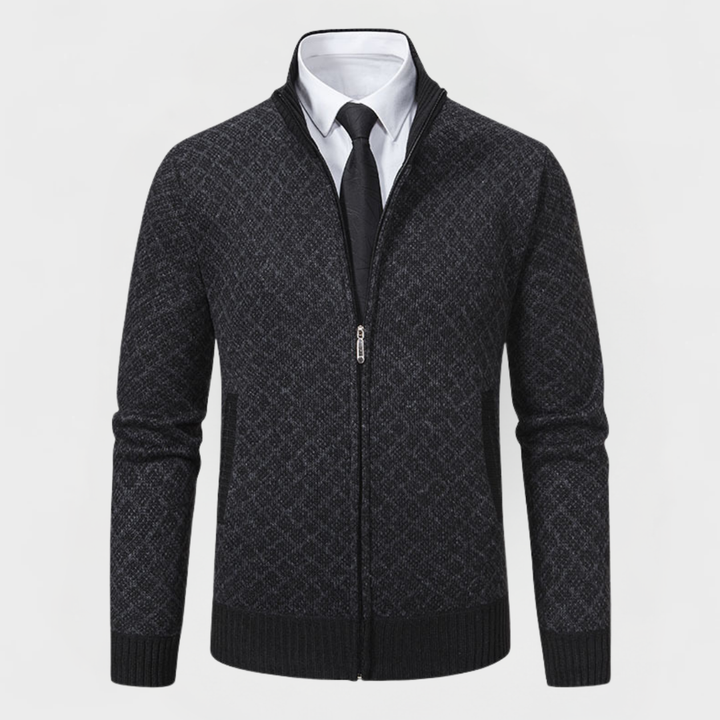 Langford™ | The Refined Zip-Up Sweater