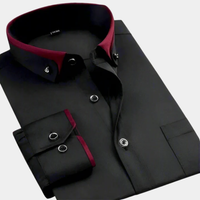 Ethan™ | Refined Contrast Collar Shirt