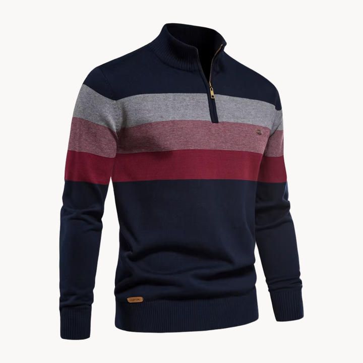 Declan™ | Classic Quarter-Zip Sweater