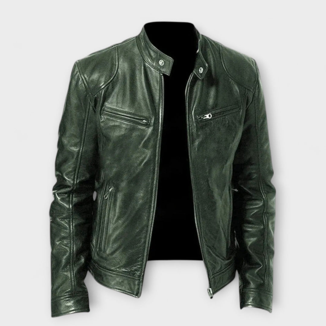 Finlo™ | Stylish Leather Jacket