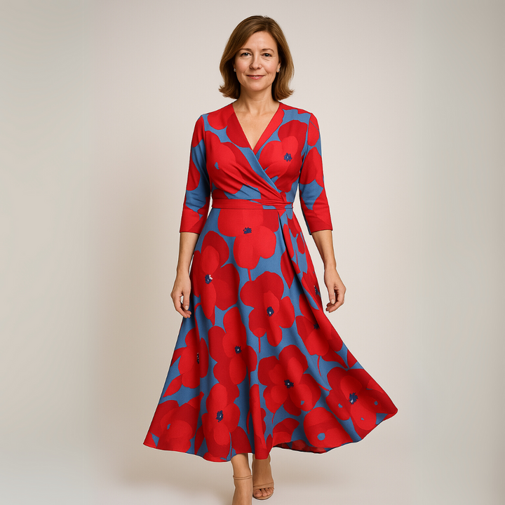 TAYLOR | ELEGANT FLORAL LUXURY DRESS