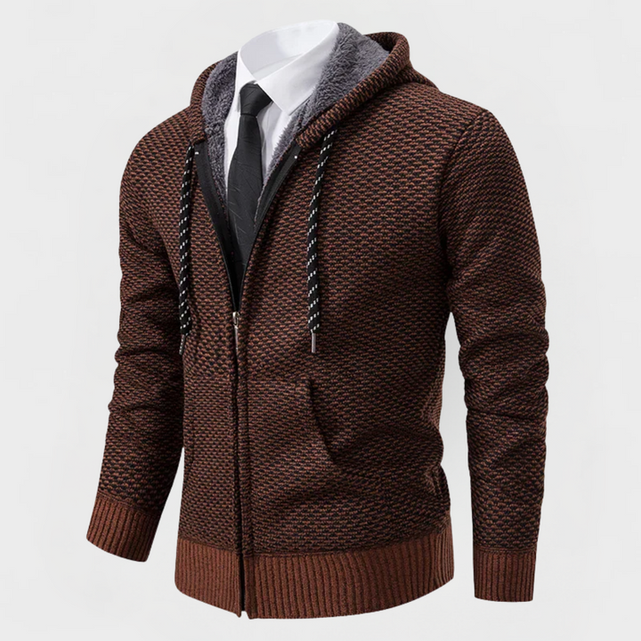 Elias™ | Hooded Knit Jacket