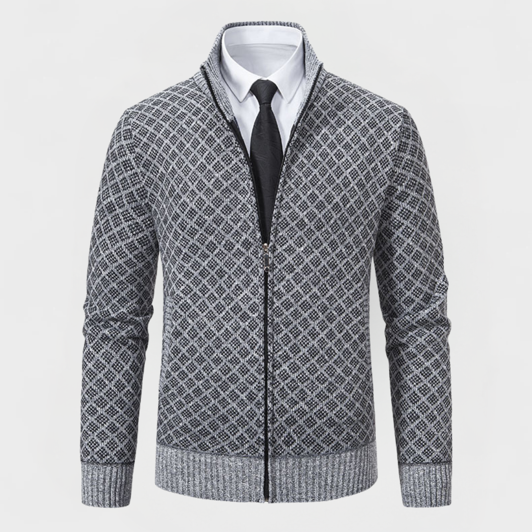 Langford™ | The Refined Zip-Up Sweater