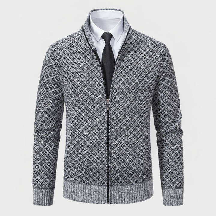 Langford™ | The Refined Zip-Up Sweater