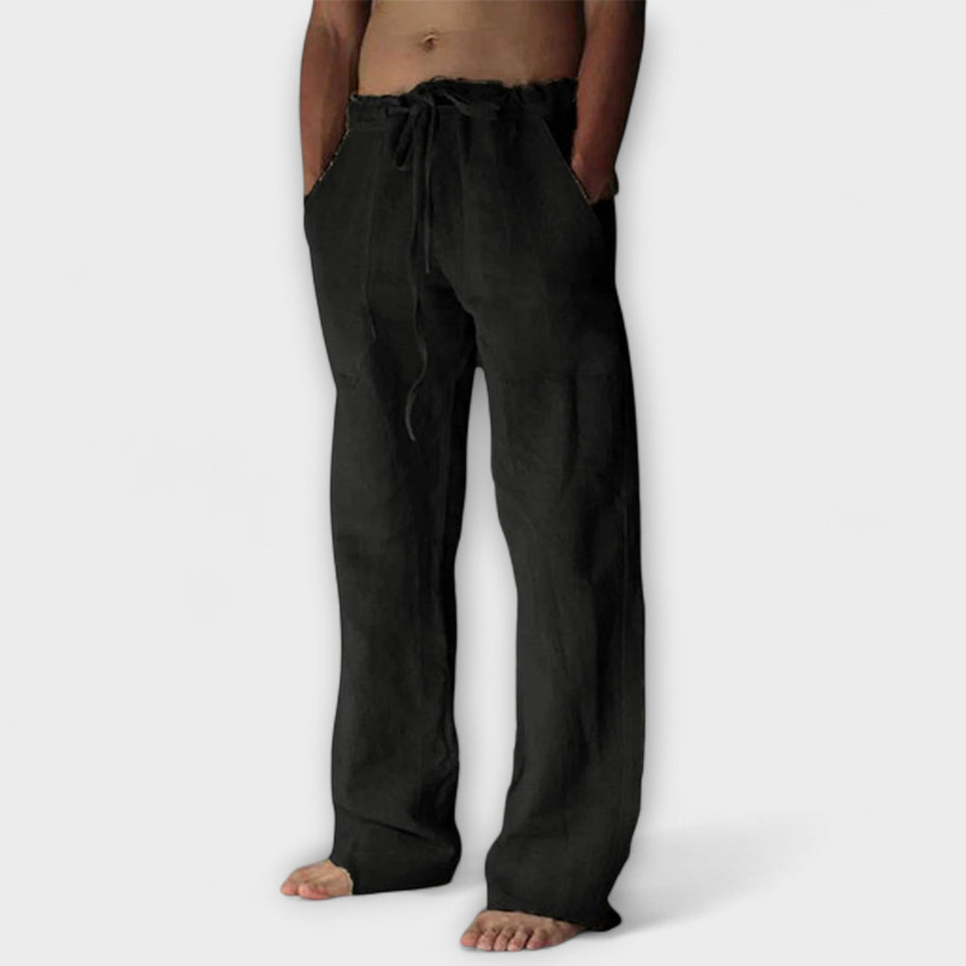 Henry™ | Cotton Relaxed Trousers