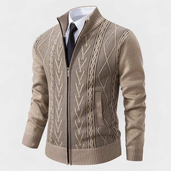 Dylan™ | Refined Zip Cardigan