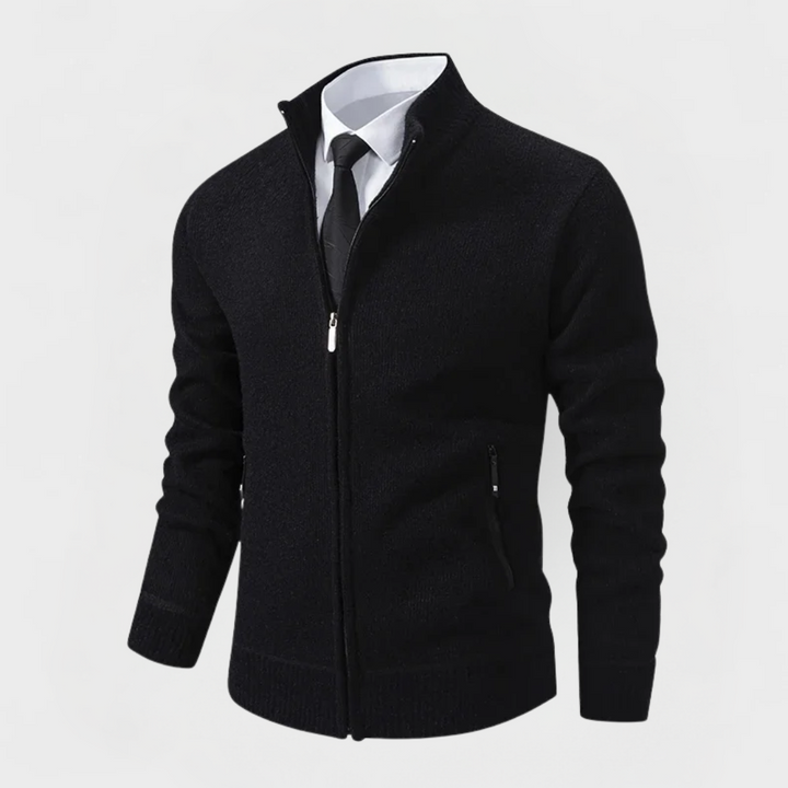 Grant™ | Minimal Zip Cardigan