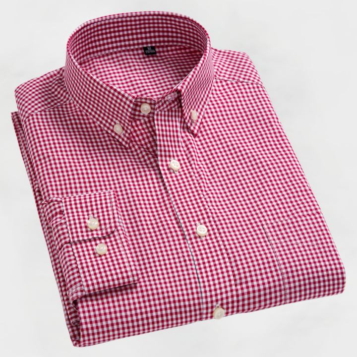 Elliot™ | Premium Cotton Check Shirt