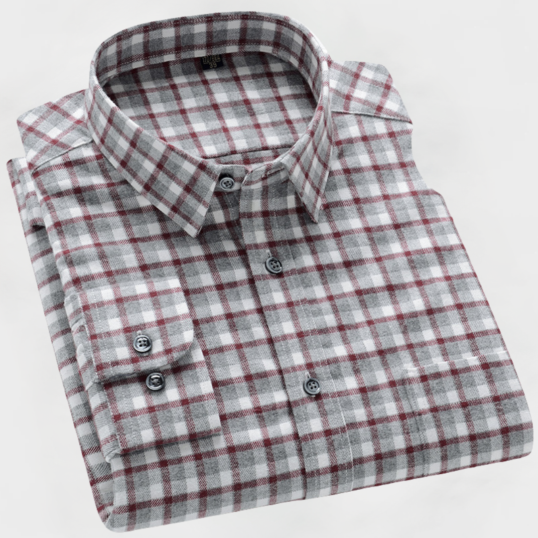 Brooks™ | Classic Cotton Check Shirt