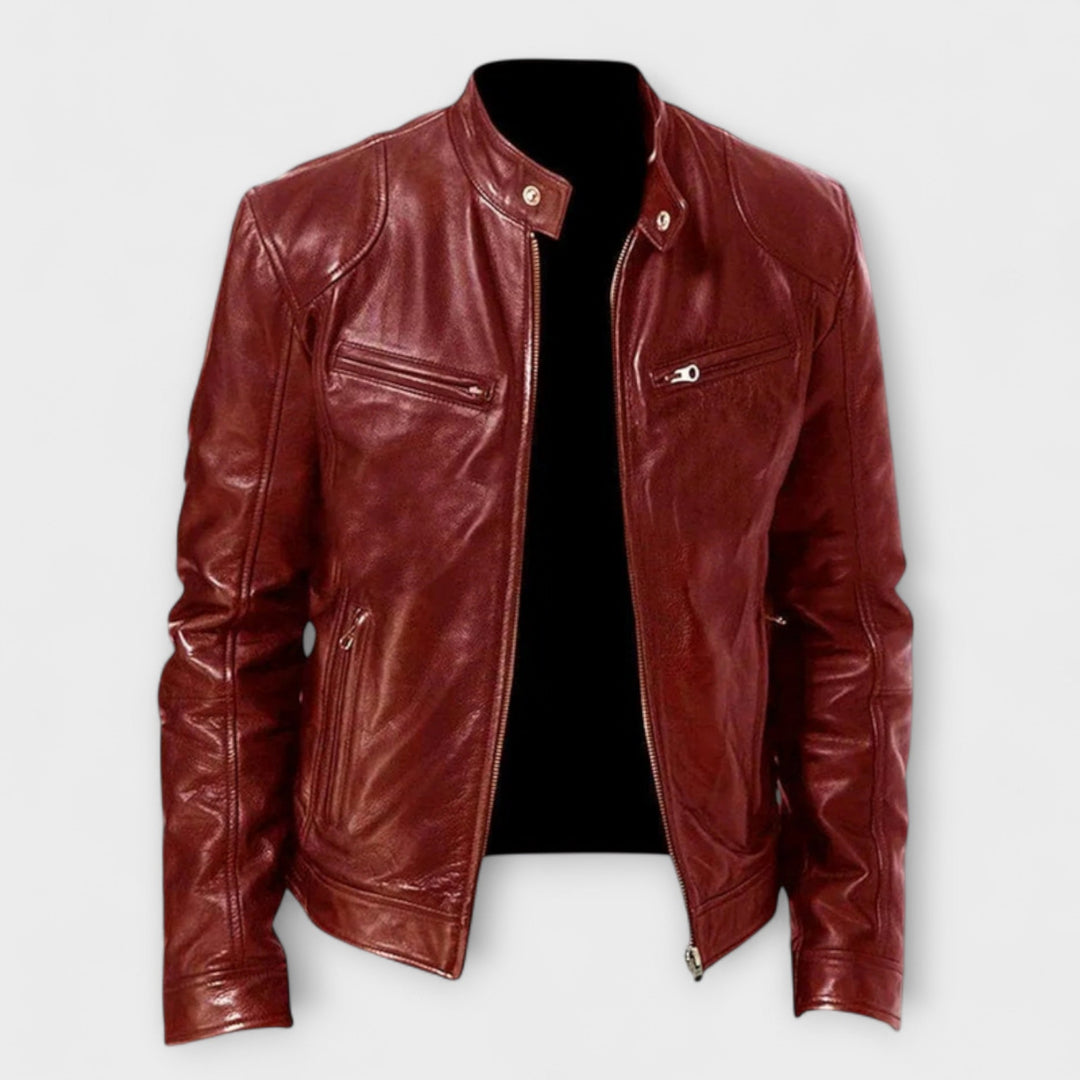 Finlo™ | Stylish Leather Jacket
