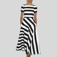 BELLA |  CLASSIC STRIPED MAXI DRESS