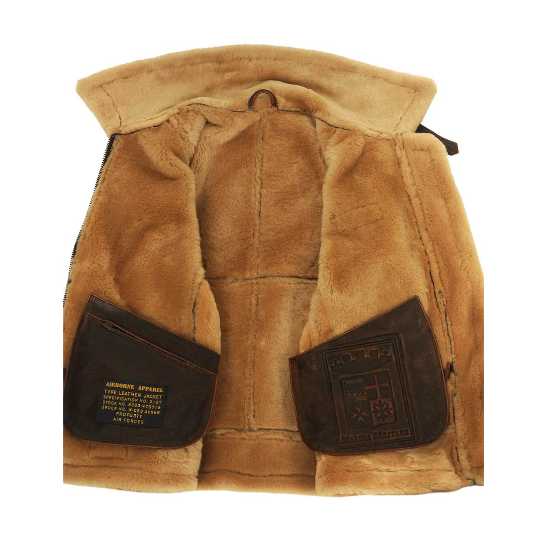 Harrison™ | Classic Shearling Aviator Jacket