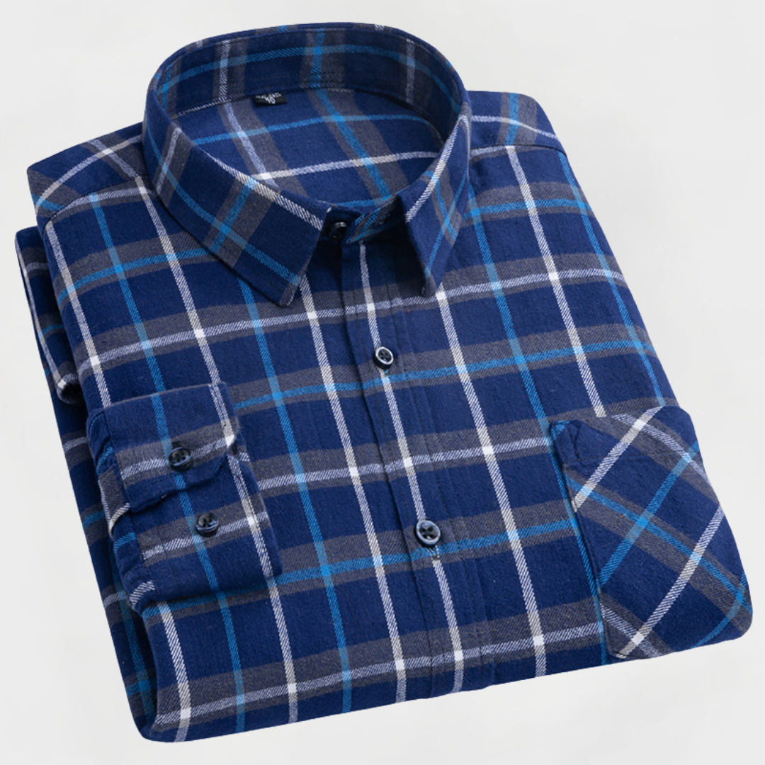 Elliot™ | Classic Cotton Shirt for Men