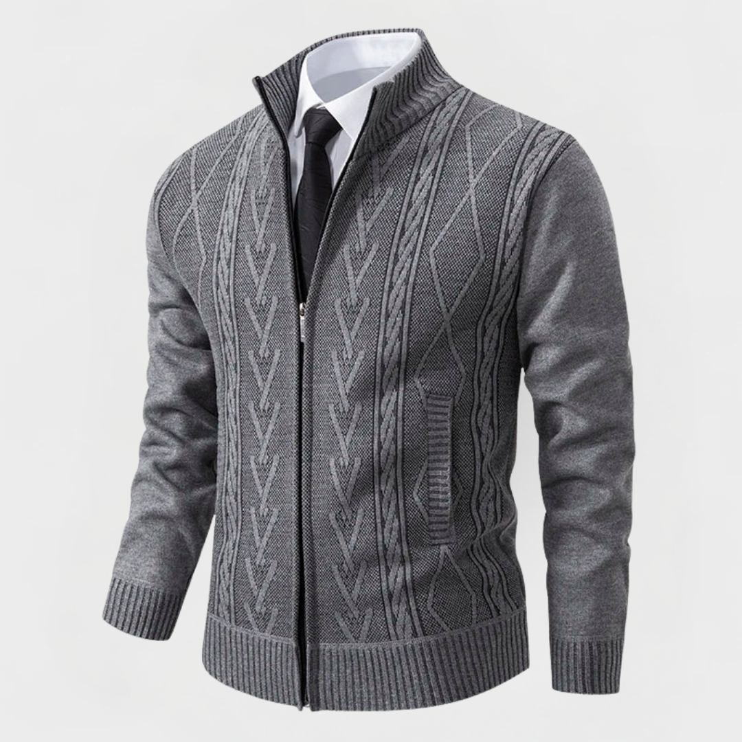 Dylan™ | Refined Zip Cardigan