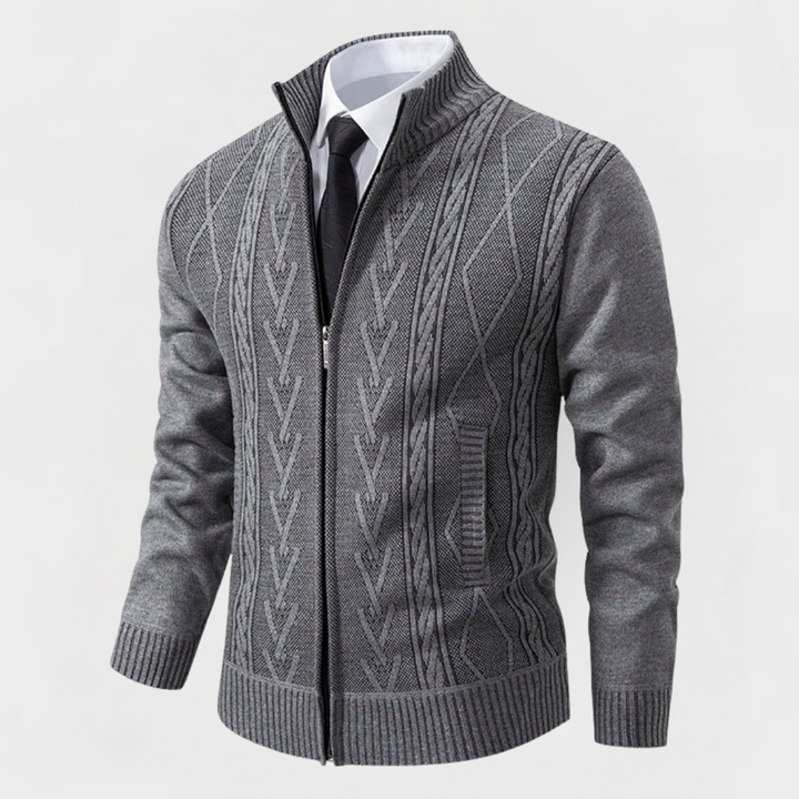 Dylan™ | Refined Zip Cardigan