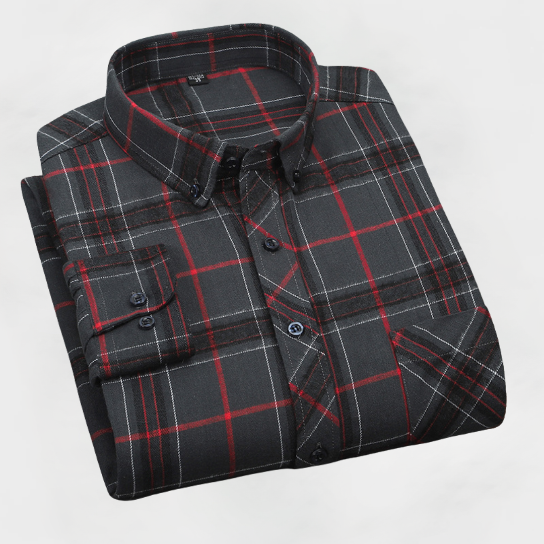 Clive™ | Everyday Cotton Check Shirt
