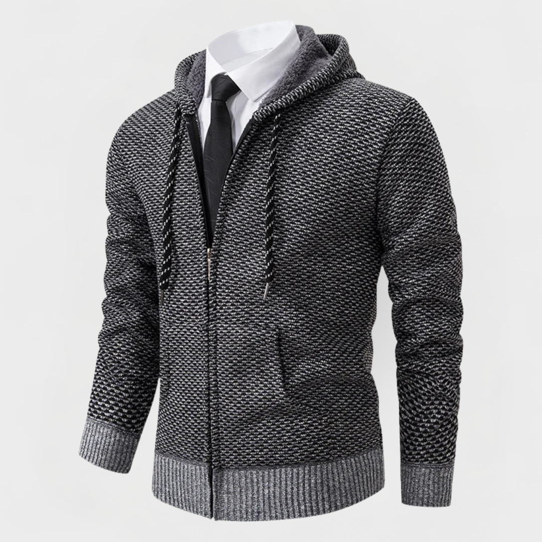 Elias™ | Hooded Knit Jacket