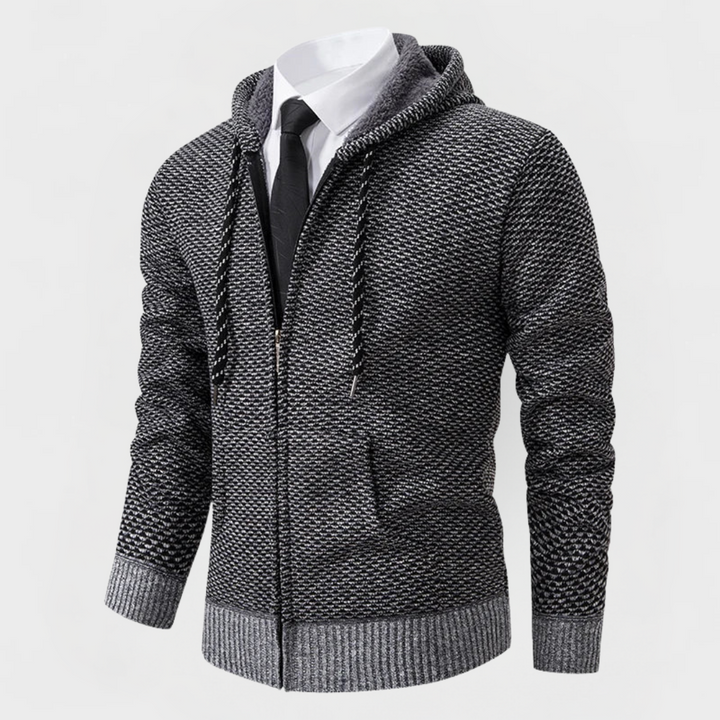 Elias™ | Hooded Knit Jacket