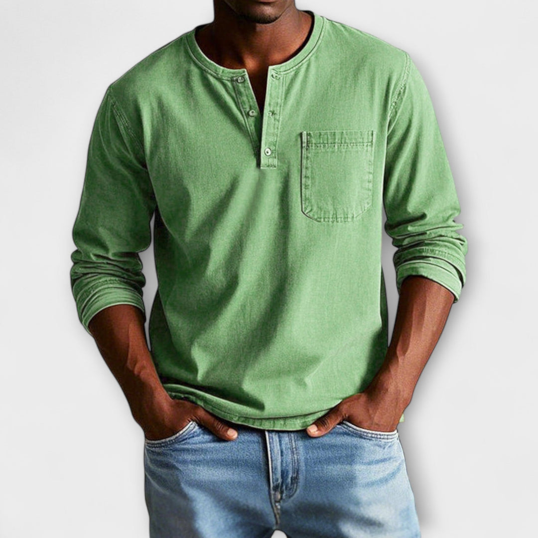 Kalen™ | Vintage Long Sleeve Shirt