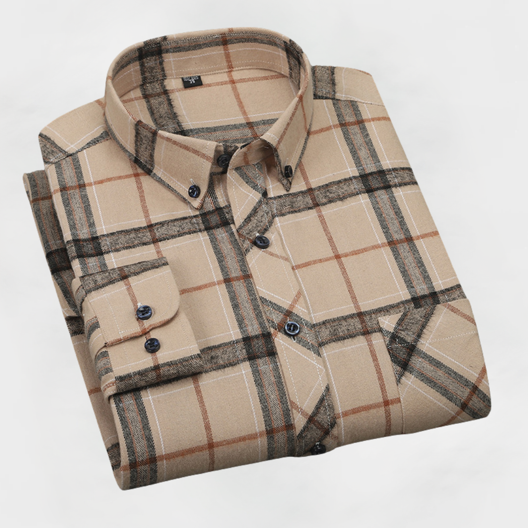 Clive™ | Everyday Cotton Check Shirt