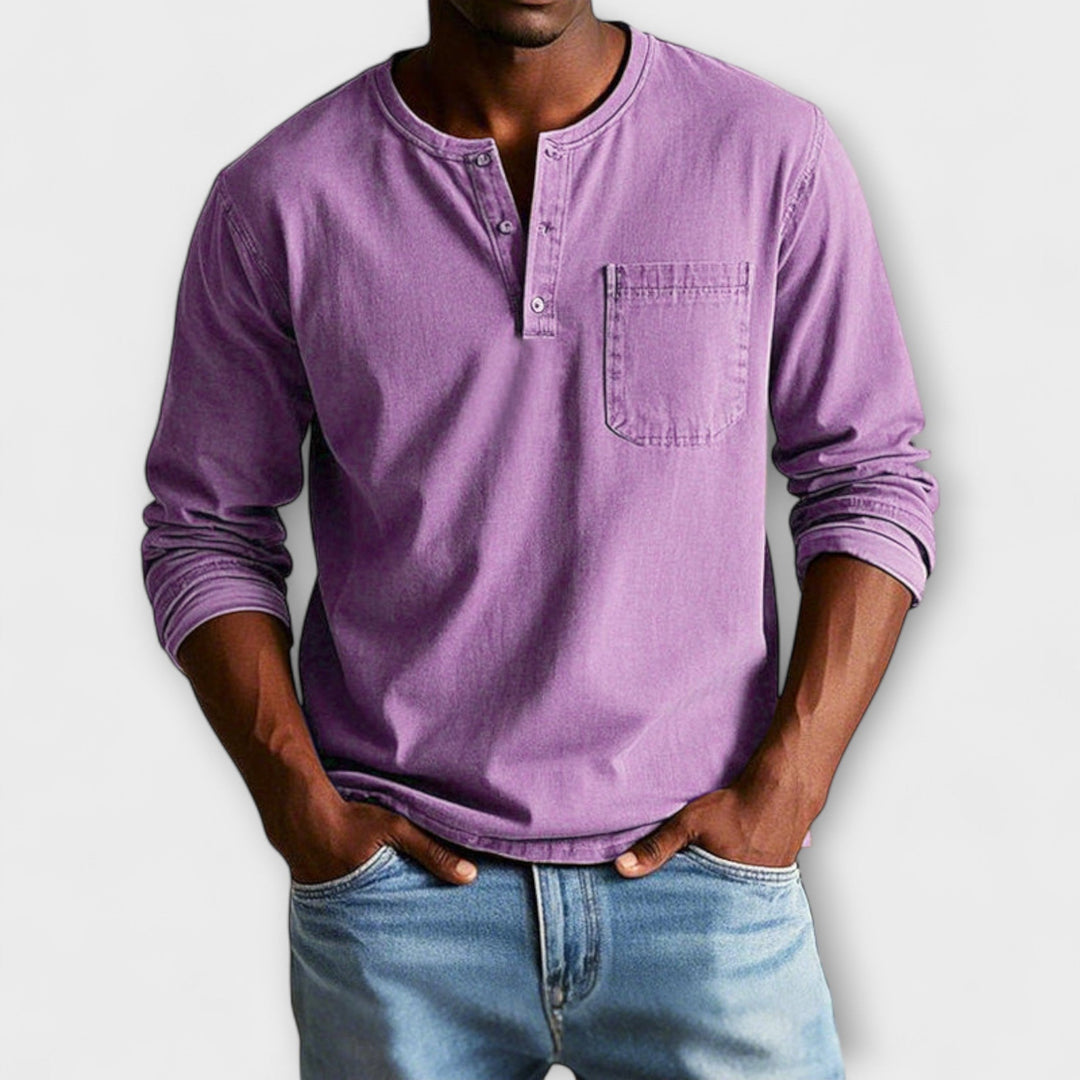 Kalen™ | Vintage Long Sleeve Shirt