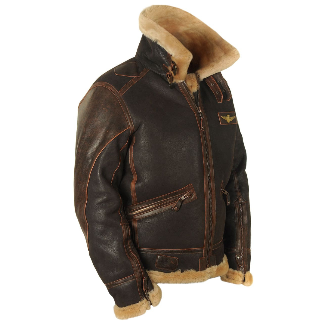 Harrison™ | Classic Shearling Aviator Jacket