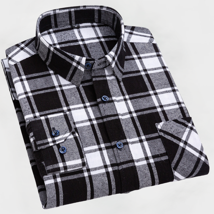Dawson™ | Classic Cotton Check Shirt for Men