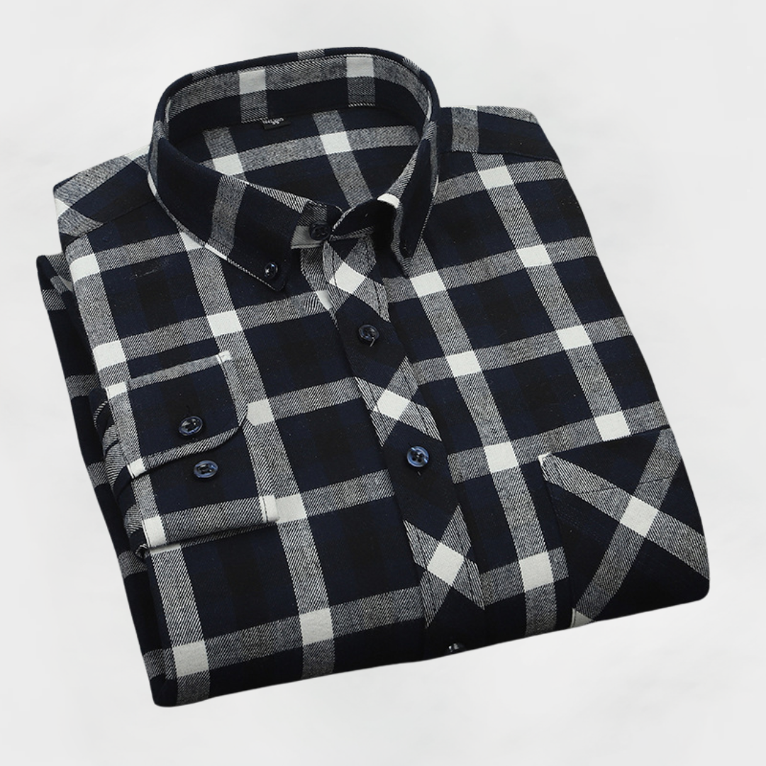 Clive™ | Everyday Cotton Check Shirt