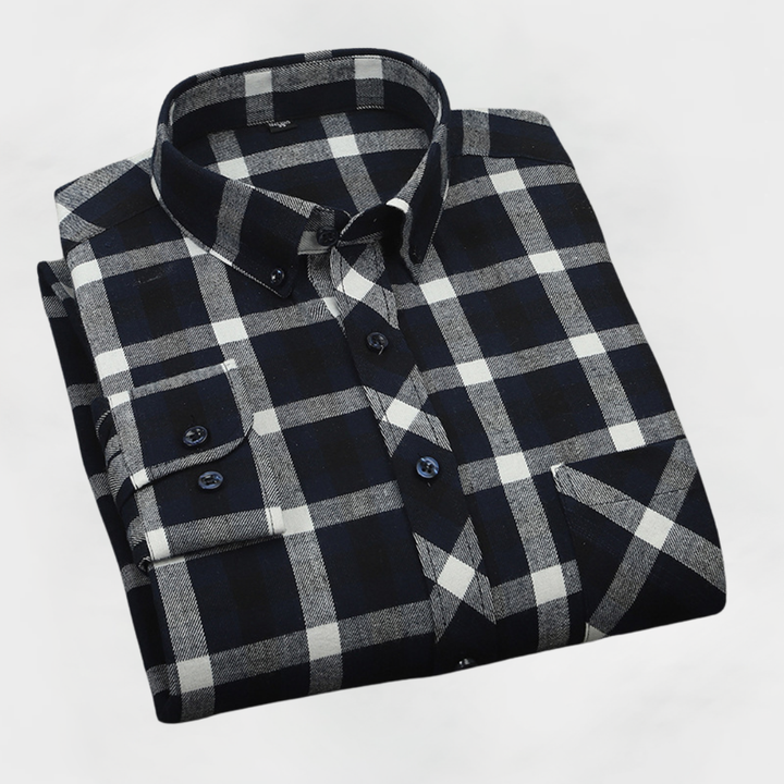 Clive™ | Everyday Cotton Check Shirt