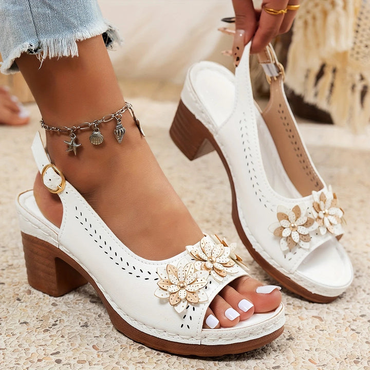 DIANA | STYLISH THICK HEELS SANDALS
