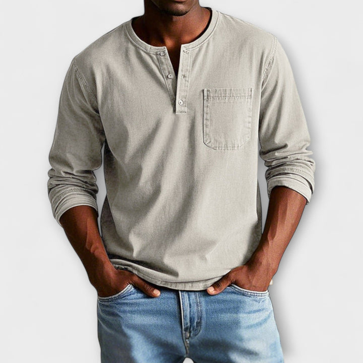 Kalen™ | Vintage Long Sleeve Shirt