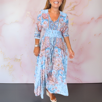 CAMELLIA | TIMELESS LONG SLEEVED SUMMER DRESS