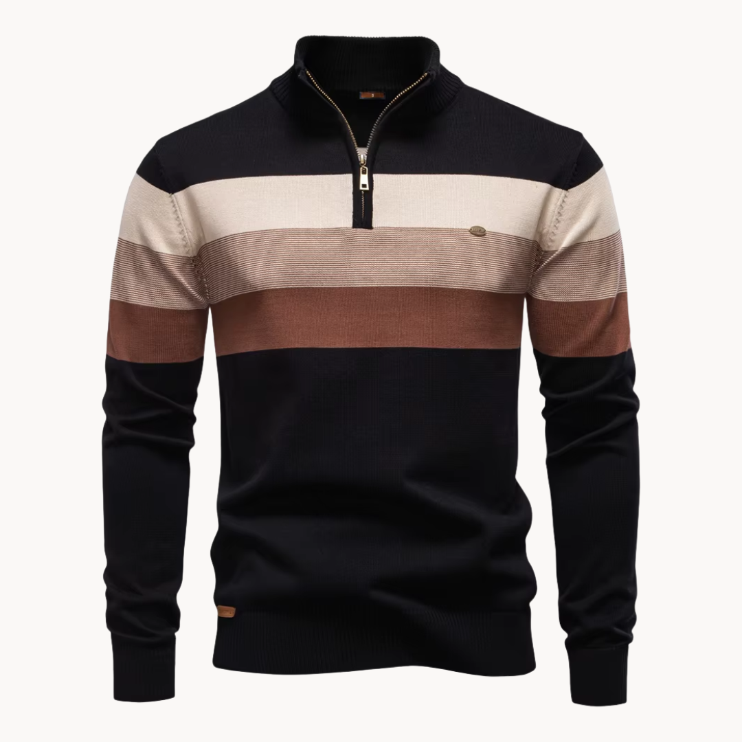 Declan™ | Classic Quarter-Zip Sweater