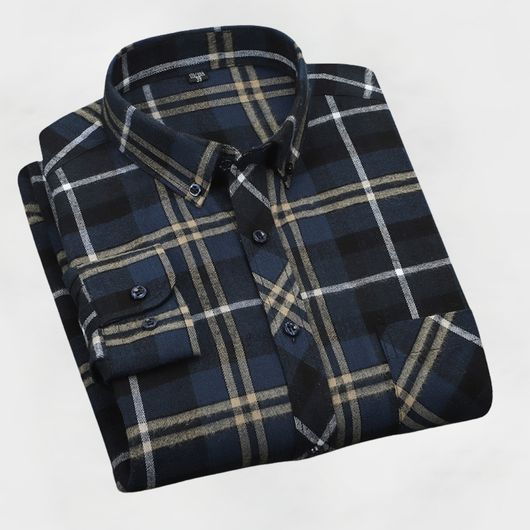 Clive™ | Everyday Cotton Check Shirt