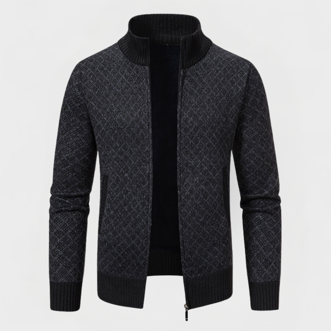 Langford™ | The Refined Zip-Up Sweater