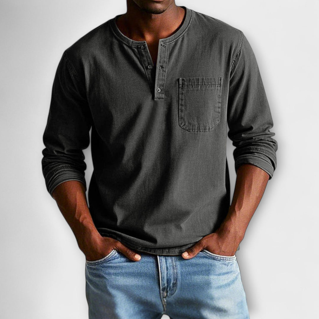 Kalen™ | Vintage Long Sleeve Shirt