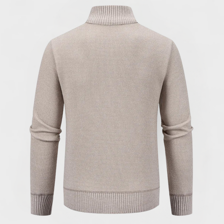 Grant™ | Minimal Zip Cardigan