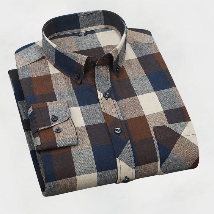 Clive™ | Everyday Cotton Check Shirt