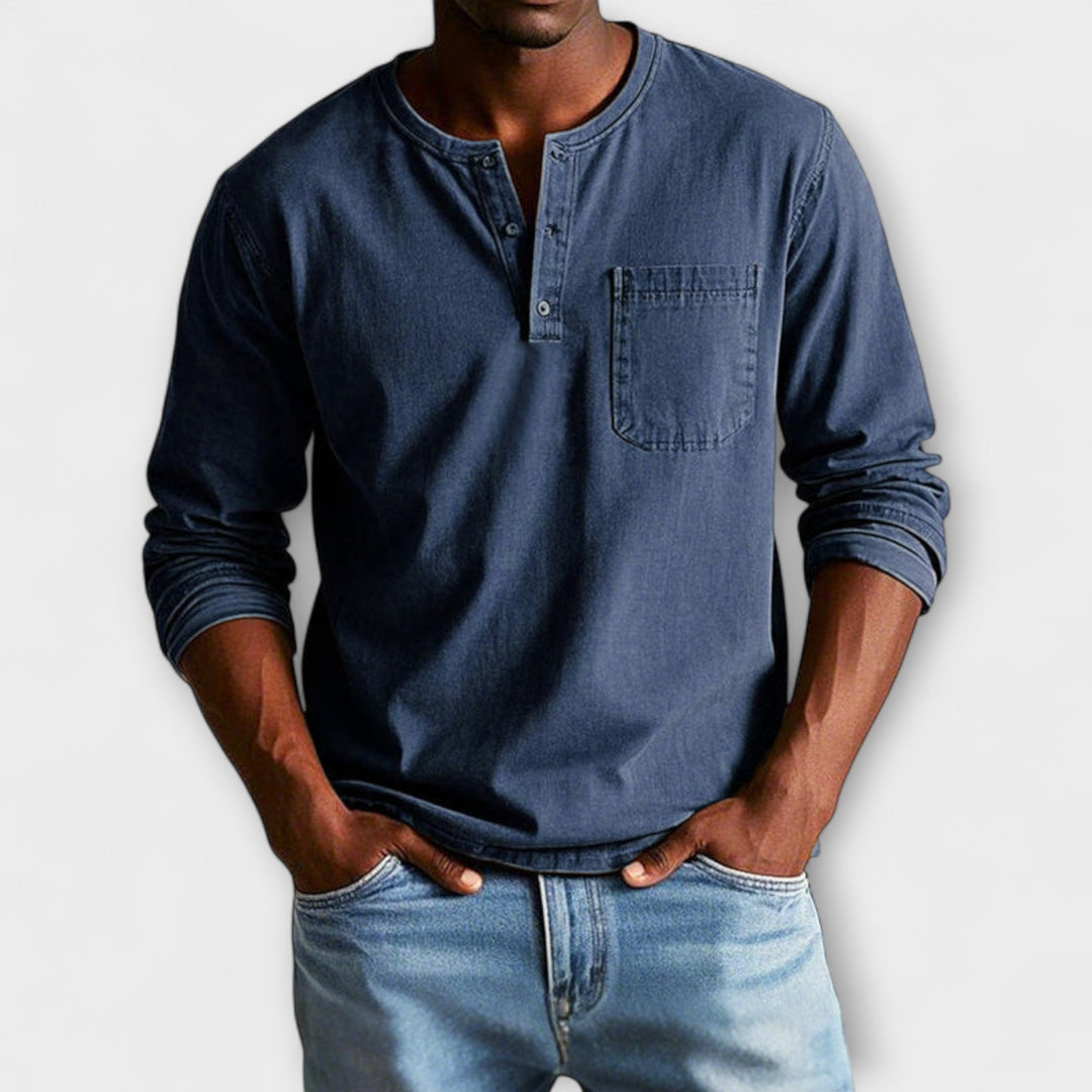 Kalen™ | Vintage Long Sleeve Shirt
