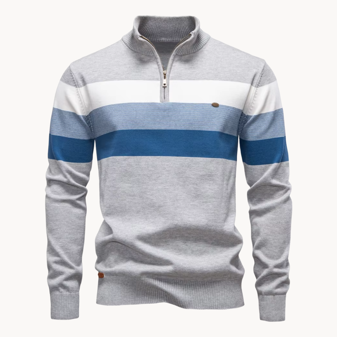Declan™ | Classic Quarter-Zip Sweater