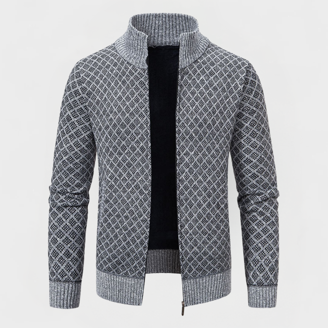 Langford™ | The Refined Zip-Up Sweater