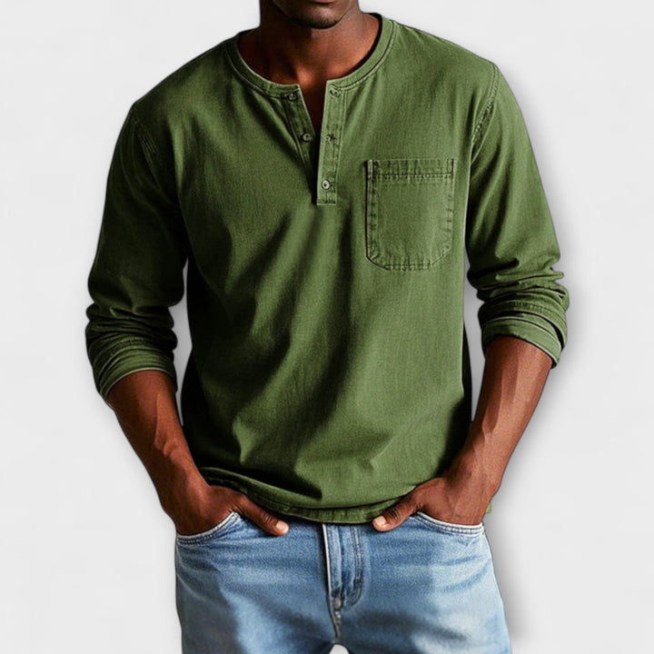 Kalen™ | Vintage Long Sleeve Shirt
