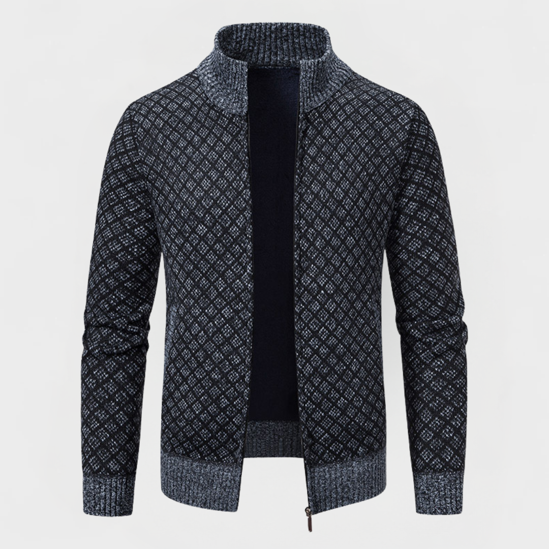 Langford™ | The Refined Zip-Up Sweater