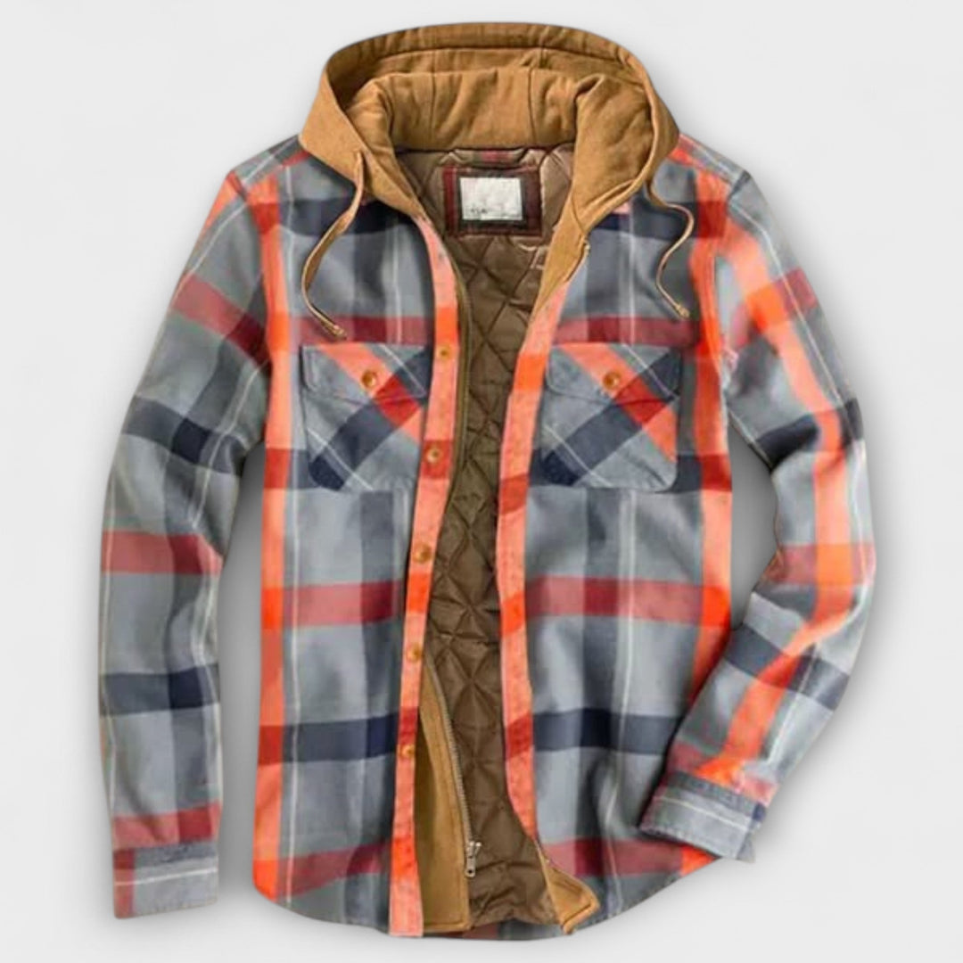 Revan™ | Checkered Patchwork Jacket