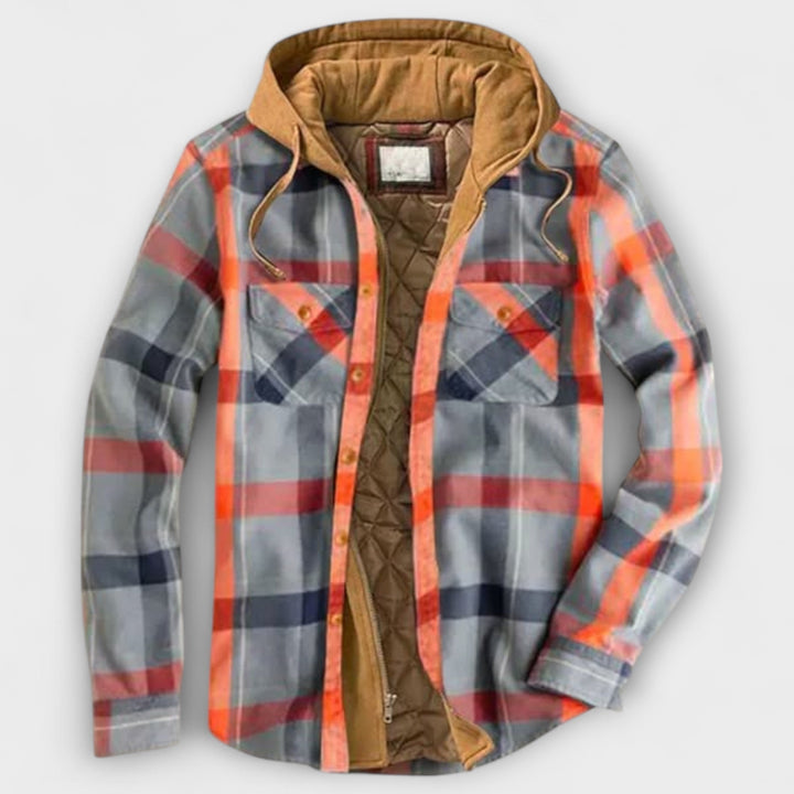 Revan™ | Checkered Patchwork Jacket